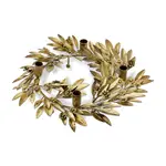 Tag True Living Botanical Wreath Taper Candle Holder