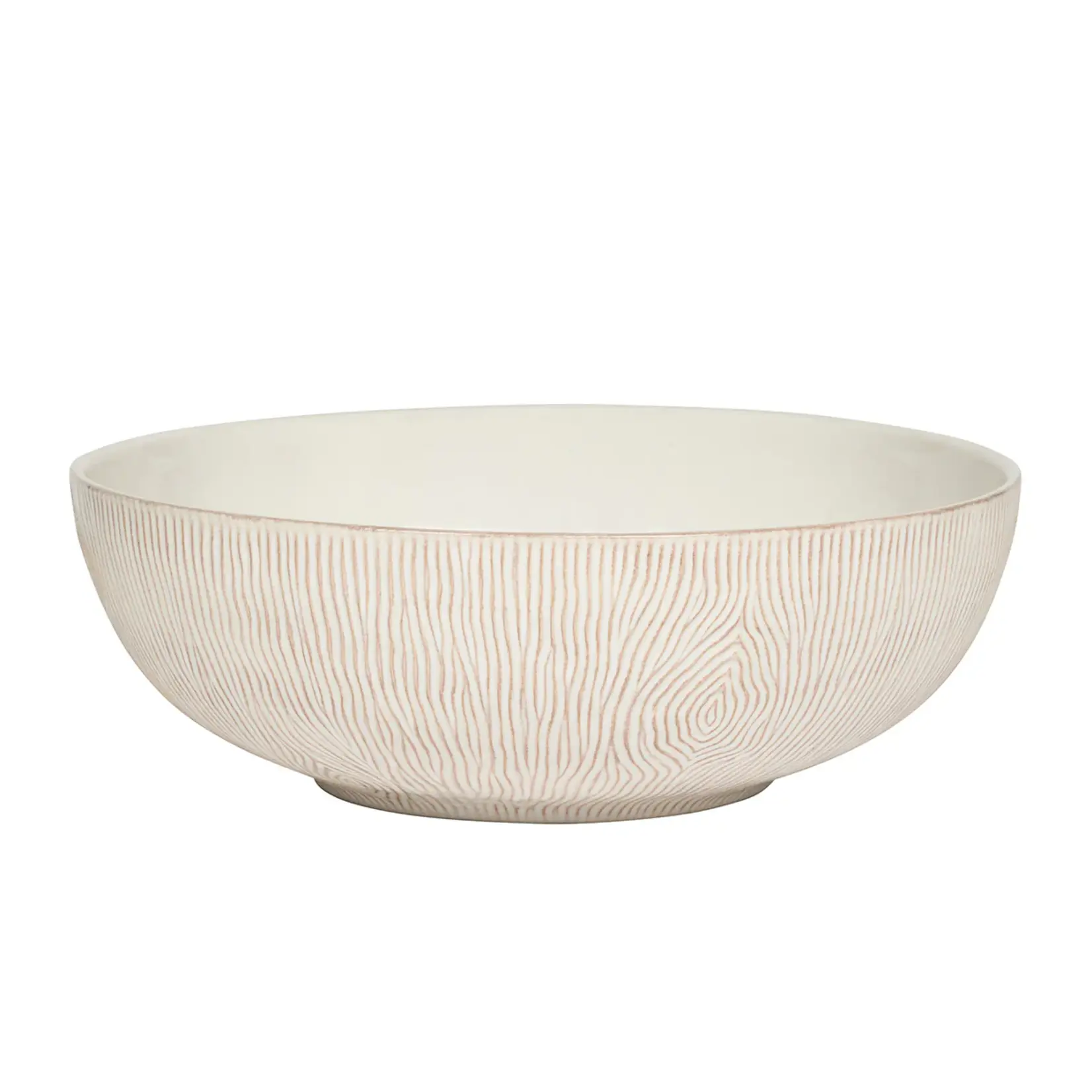 Juliska Blenheim Oak 12" Serving Bowl Whitewash