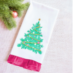 Mary Square Whimsical Tree Tea Towel