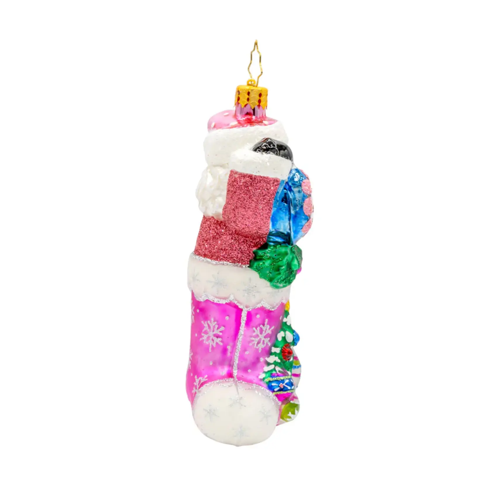 Christopher Radko Santa's Stocking Stuffer