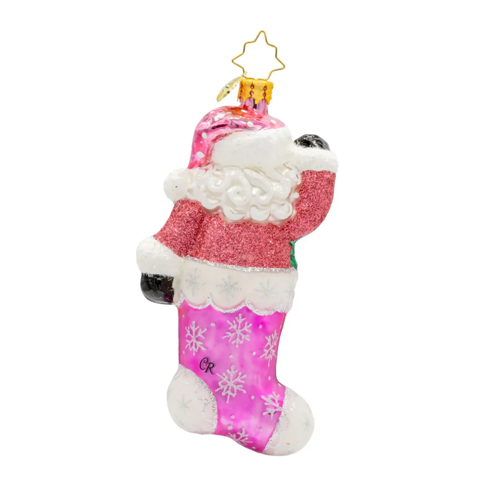 Christopher Radko Santa's Stocking Stuffer