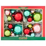 Christopher Radko Festive Fete 4Pc Clusters