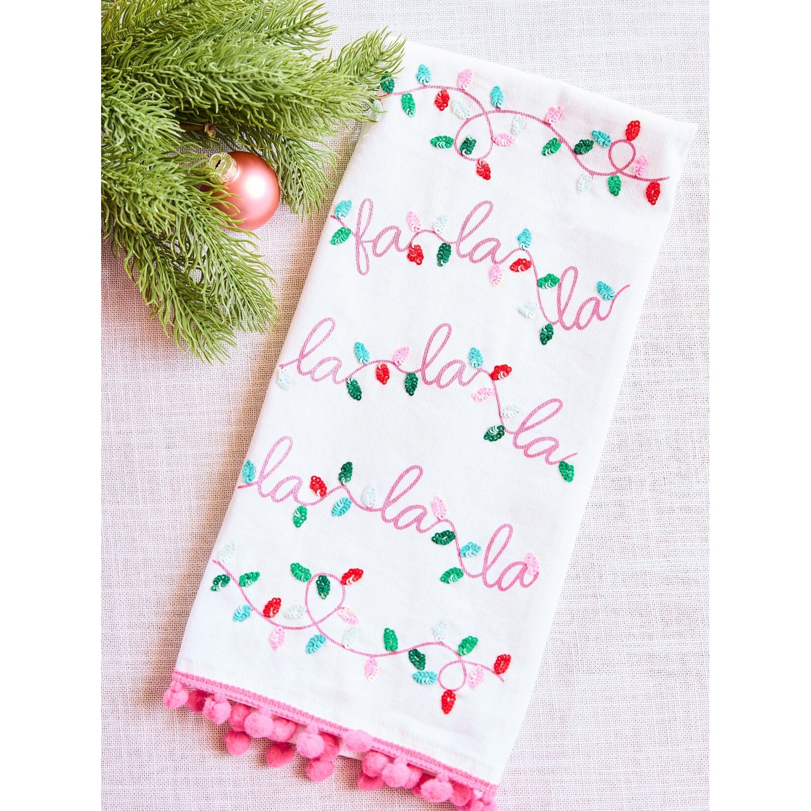 Mary Square Falala Tea Towel