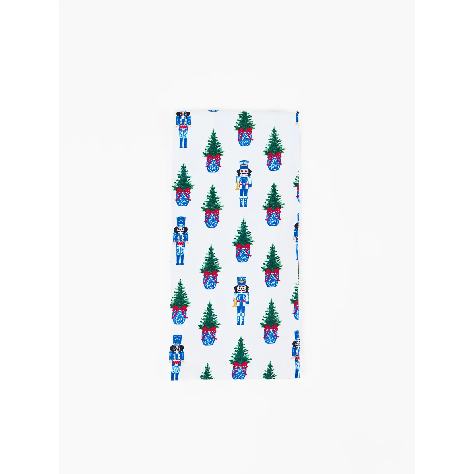 Mary Square Merry Marchers Print Tea Towel