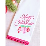 Mary Square Merry Christmas Tea Towel