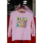 Kademi Merry & Bright Pink Toddler L/S