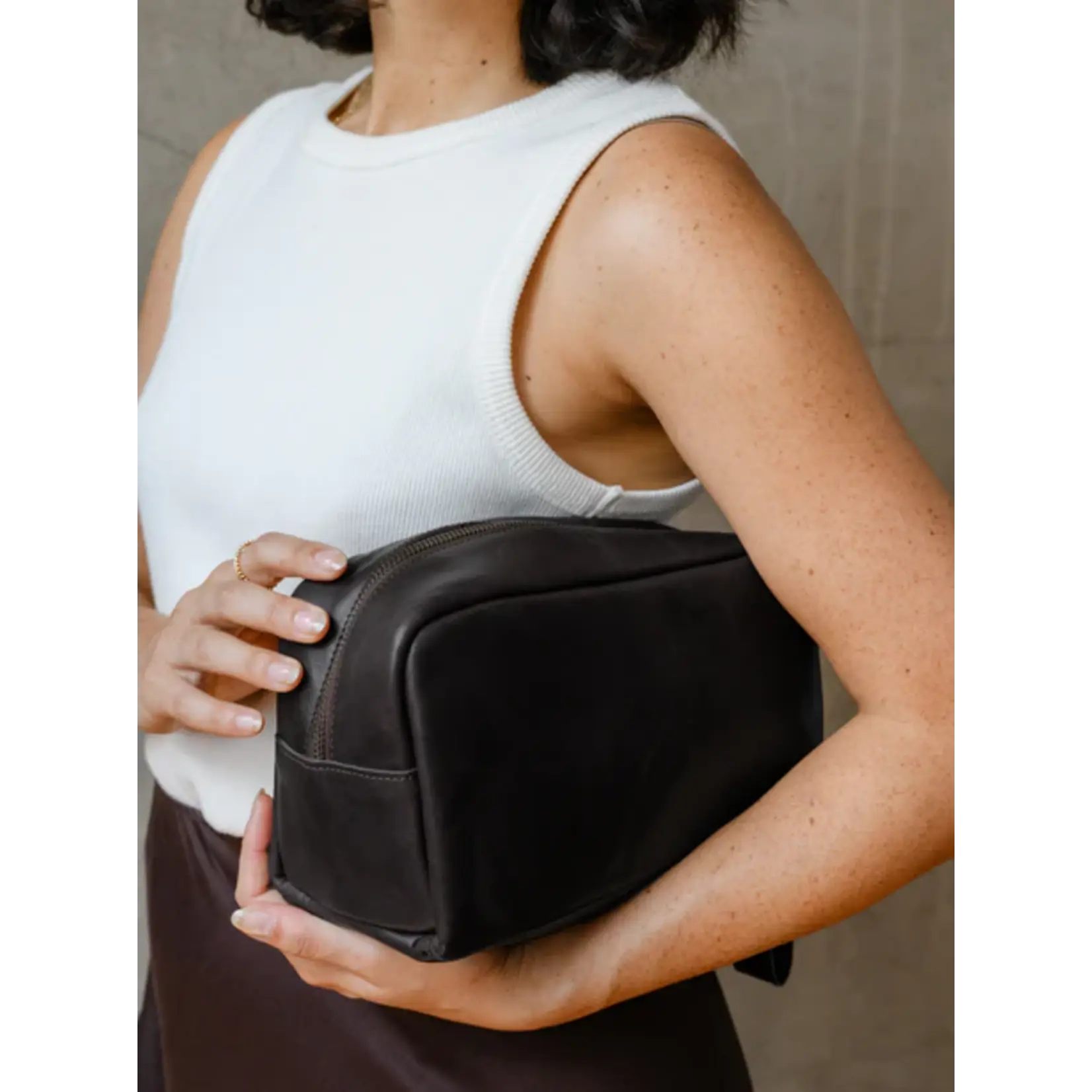 Able Avery Dopp Kit Black