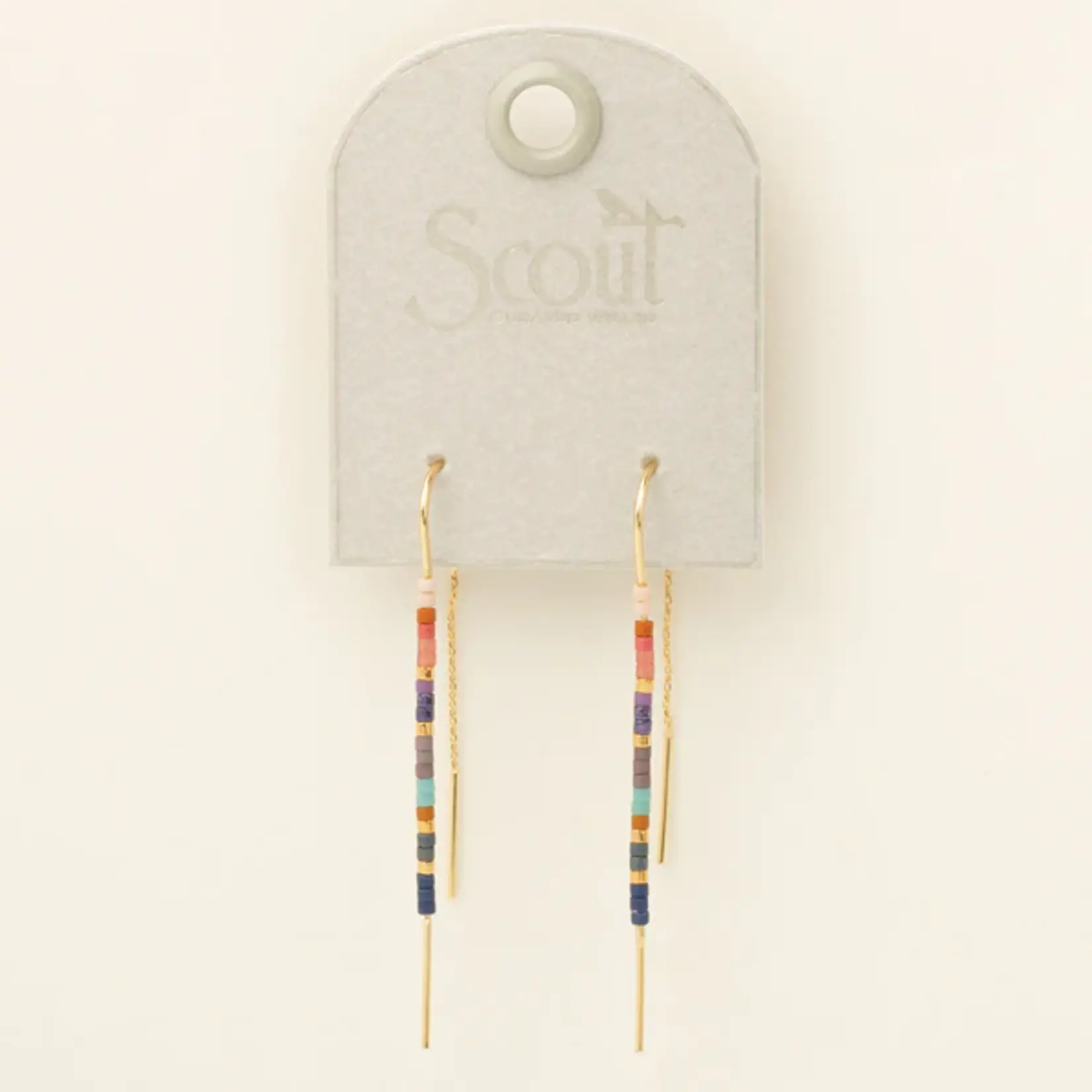 Scout Jewerly Chromacolor Miyuki Thread Earring