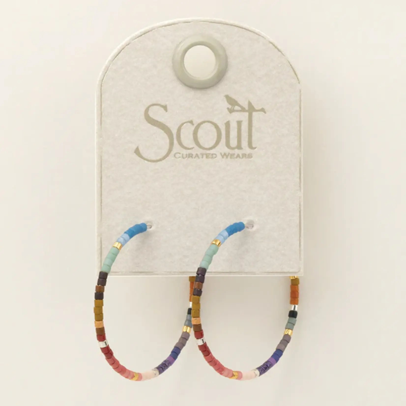 Scout Jewerly Chromacolor Miyuki Small Hoop Earring