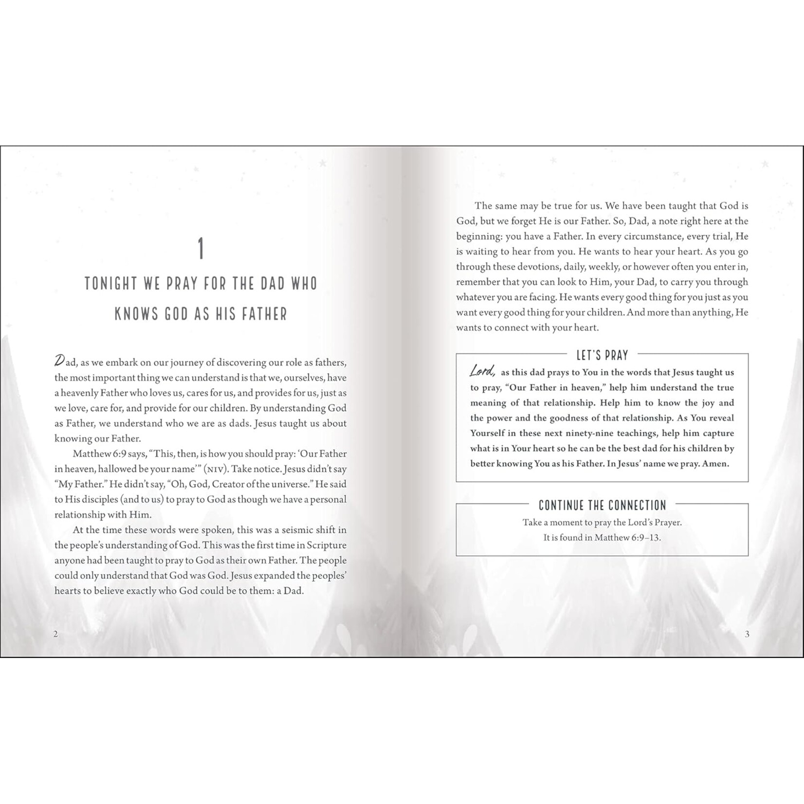 Harper Collins Midnight Dad Devotional: 100 Devotions and Prayers to Connect Dads Just Like You to the Father