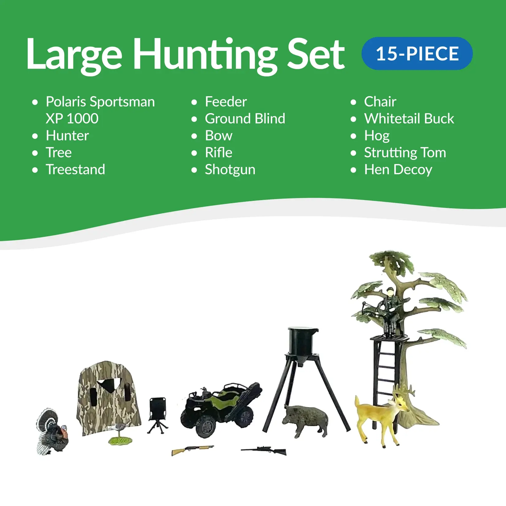 Big Country Farm Toys Large Hunting Set
