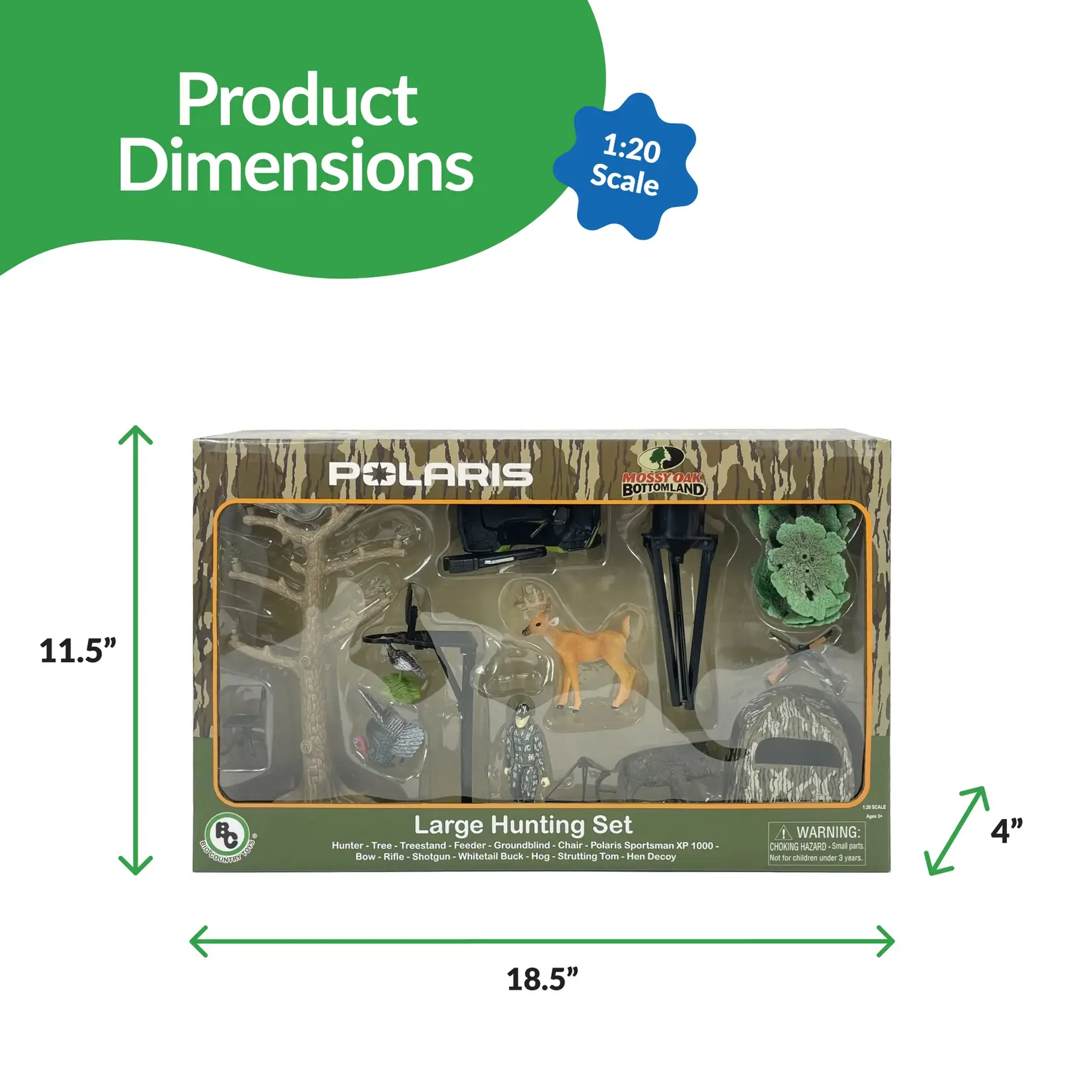 Big Country Farm Toys Large Hunting Set