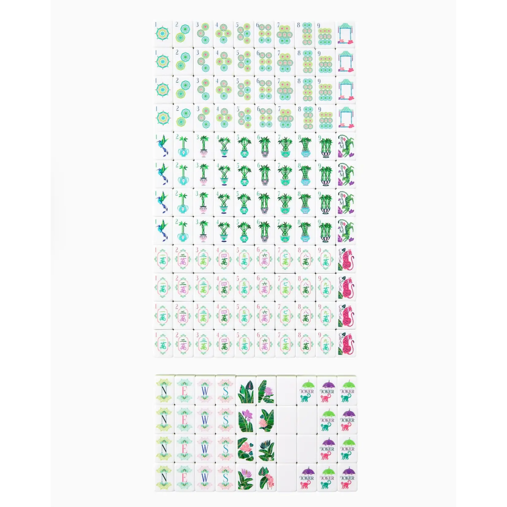 Oh My Mahjong Palm Royale Mahjong Tiles