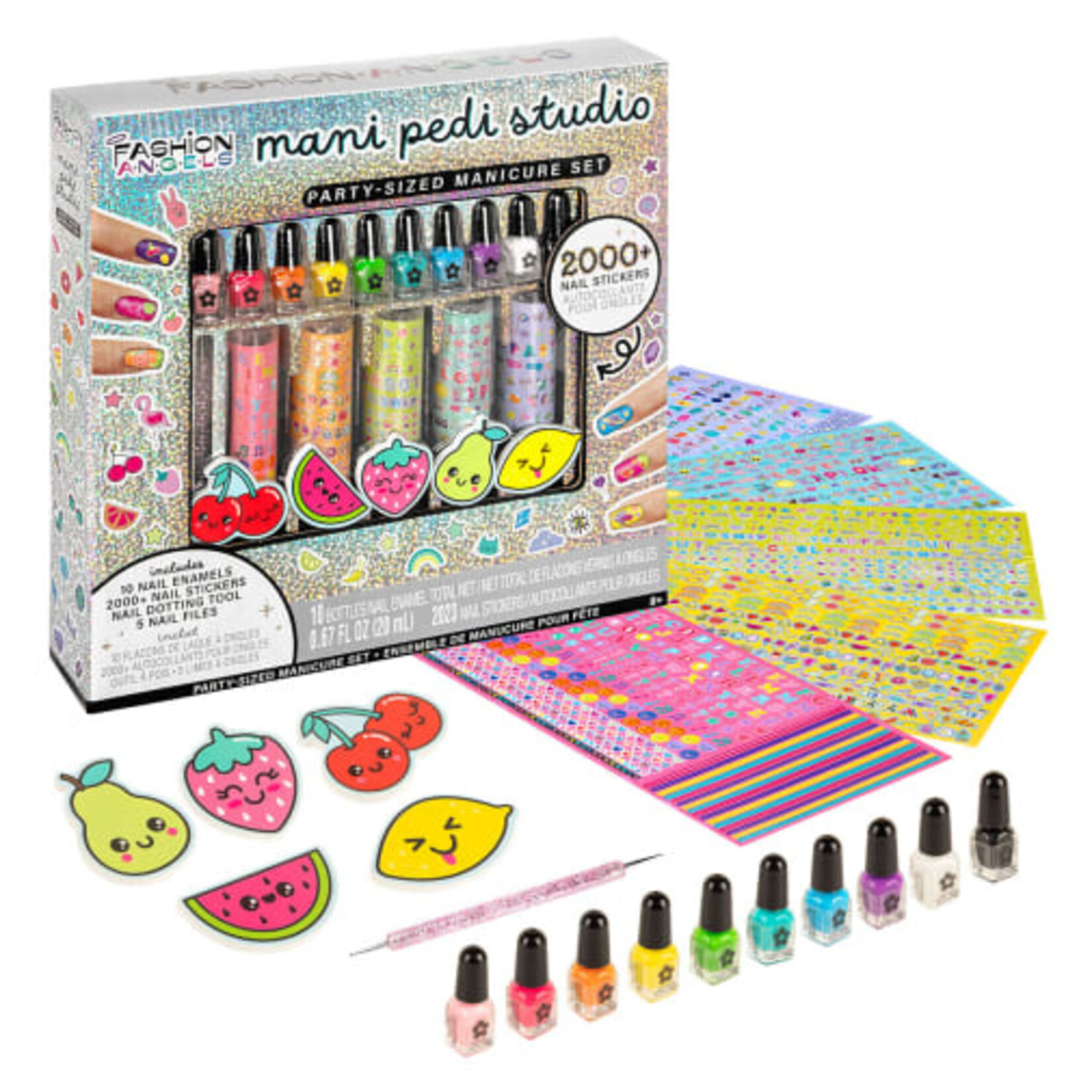 Fashion Angels MANI PEDI STUDIO - PARTY SIZED NAIL ART KIT