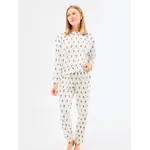 Mary Square Sophie Floral Foulard Navy Pant Set