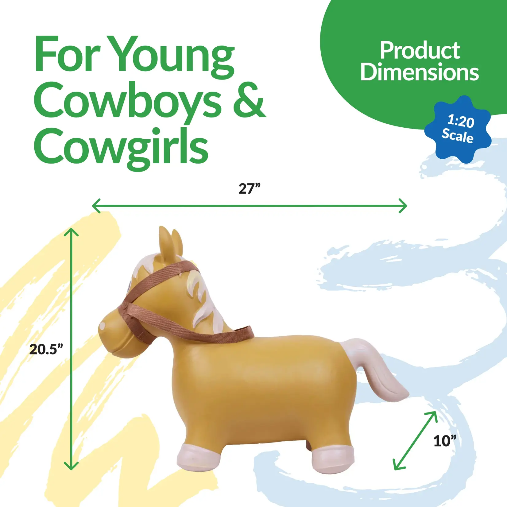 Big Country Farm Toys Lil Bucker Horse