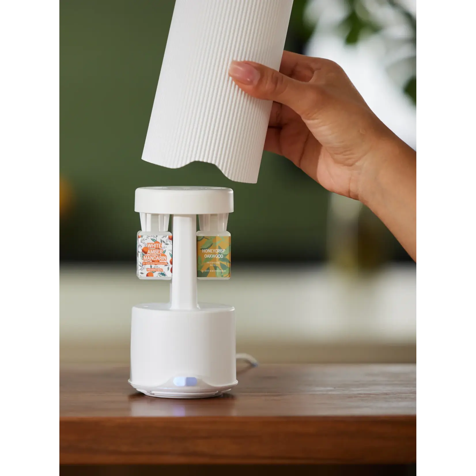 Pura Smart Fragrance Diffuser Tabletop Device White Pura Plus