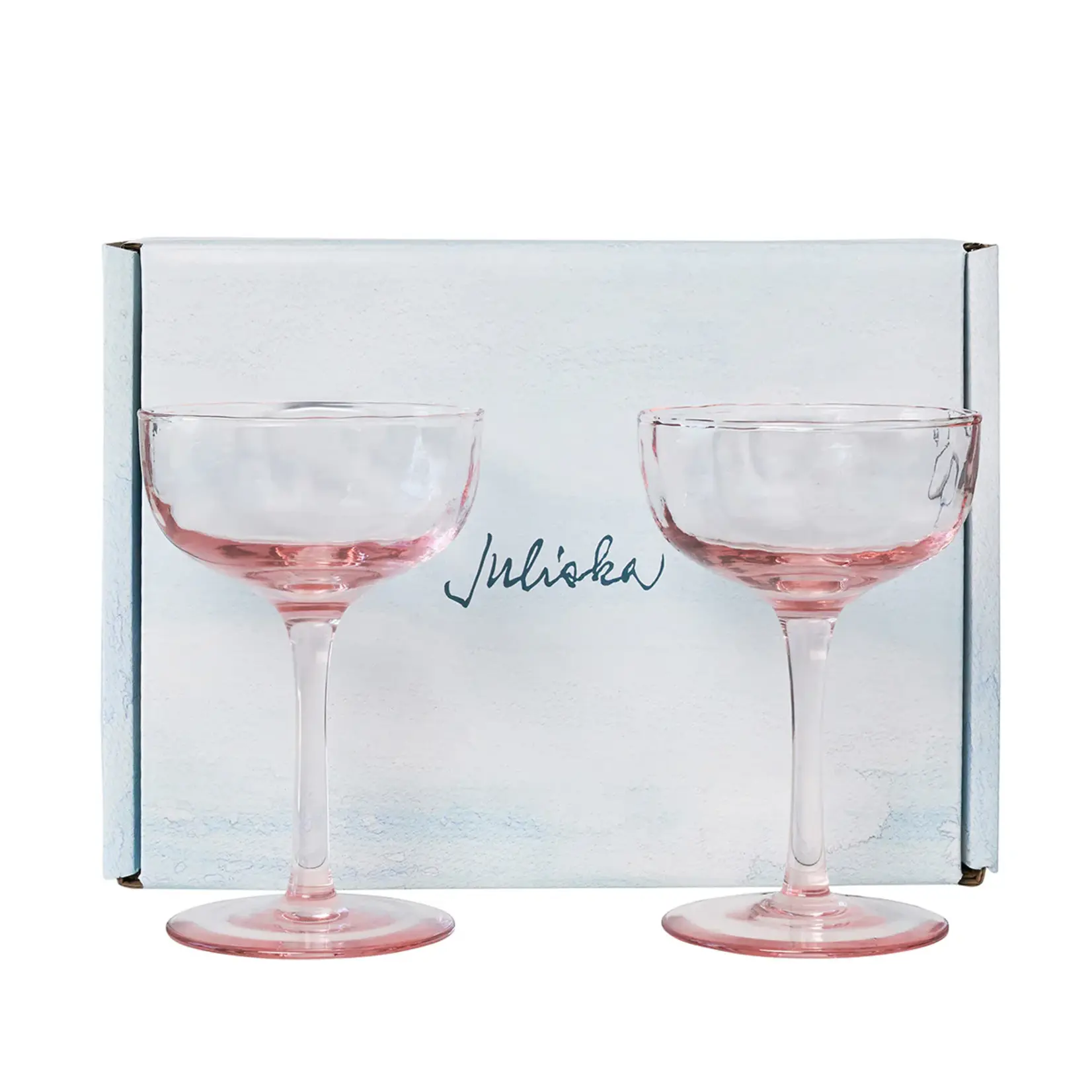 Juliska Puro Cocktail Coupe Set/2 Blush
