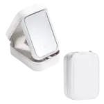 Little Miss Zoe LED Light Mirror Jewelry Case White