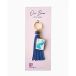 Oh My Mahjong One Bam Keychain