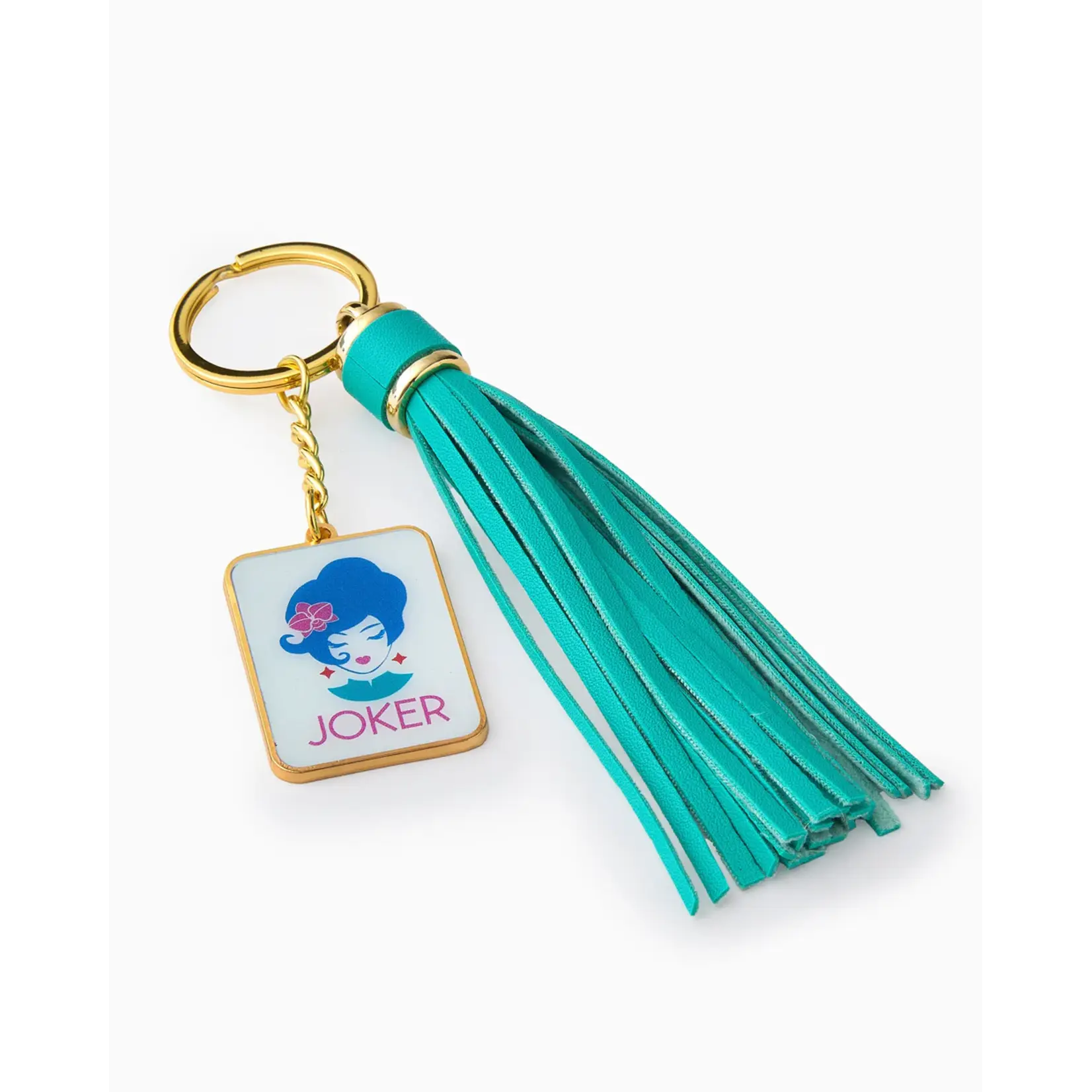 Oh My Mahjong Lola Keychain