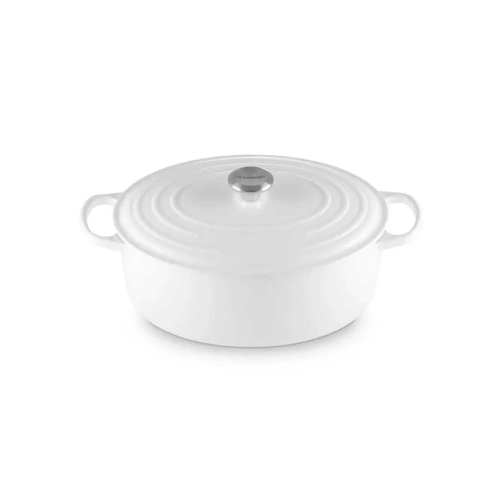Le Creuset Signature Oval Dutch Oven White, 8 QT