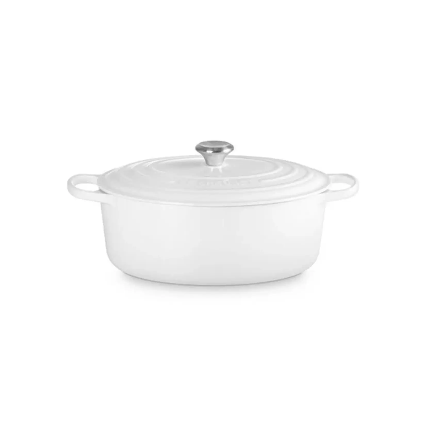 Le Creuset Signature Oval Dutch Oven White, 8 QT