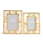 Two's Company White Quartz Frame 4x6