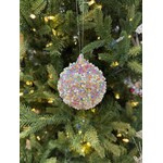 Shishi US Glass Ball Pearls and Multicolored Glitter Outside 8cm