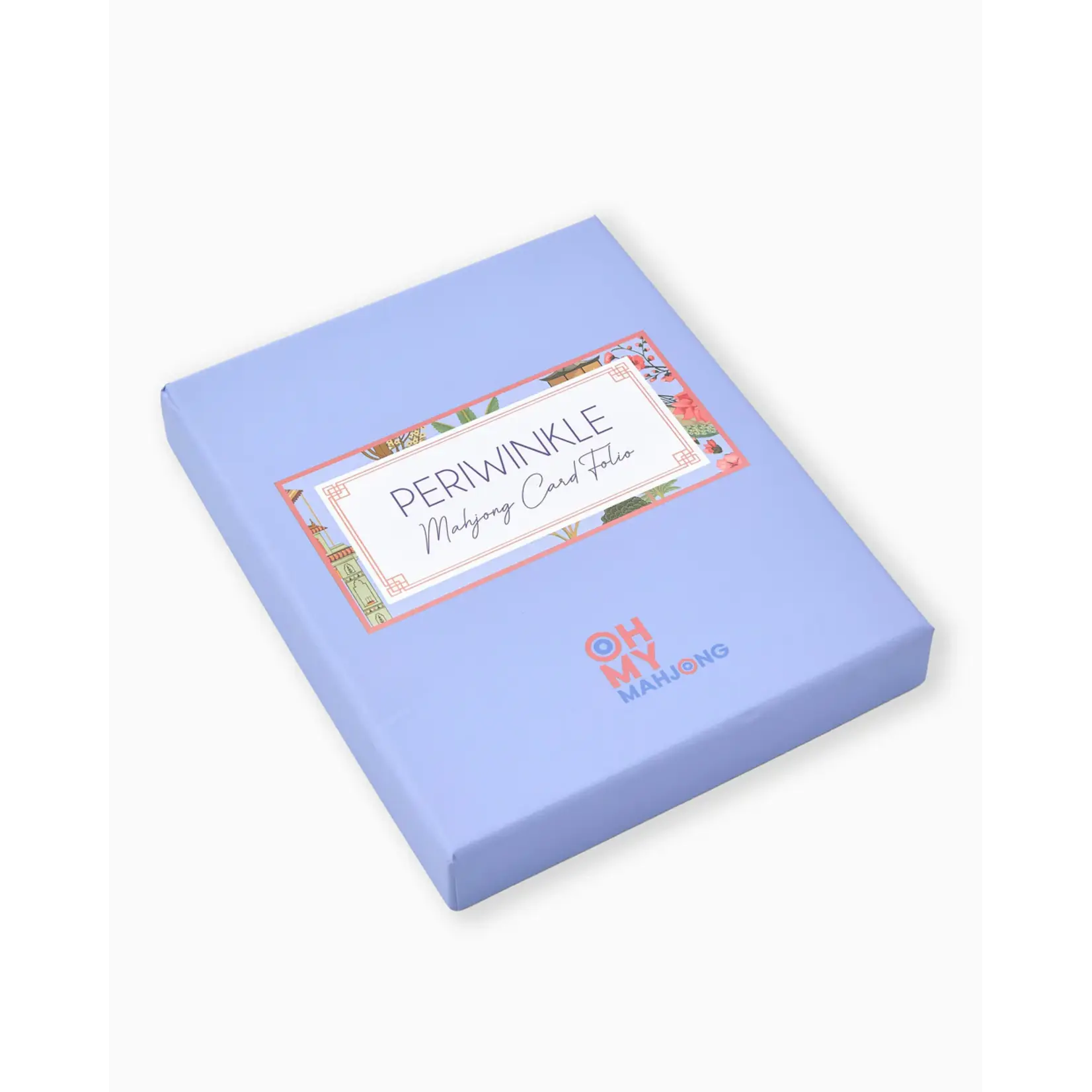 Oh My Mahjong Mahjong Card Folio, Periwinkle