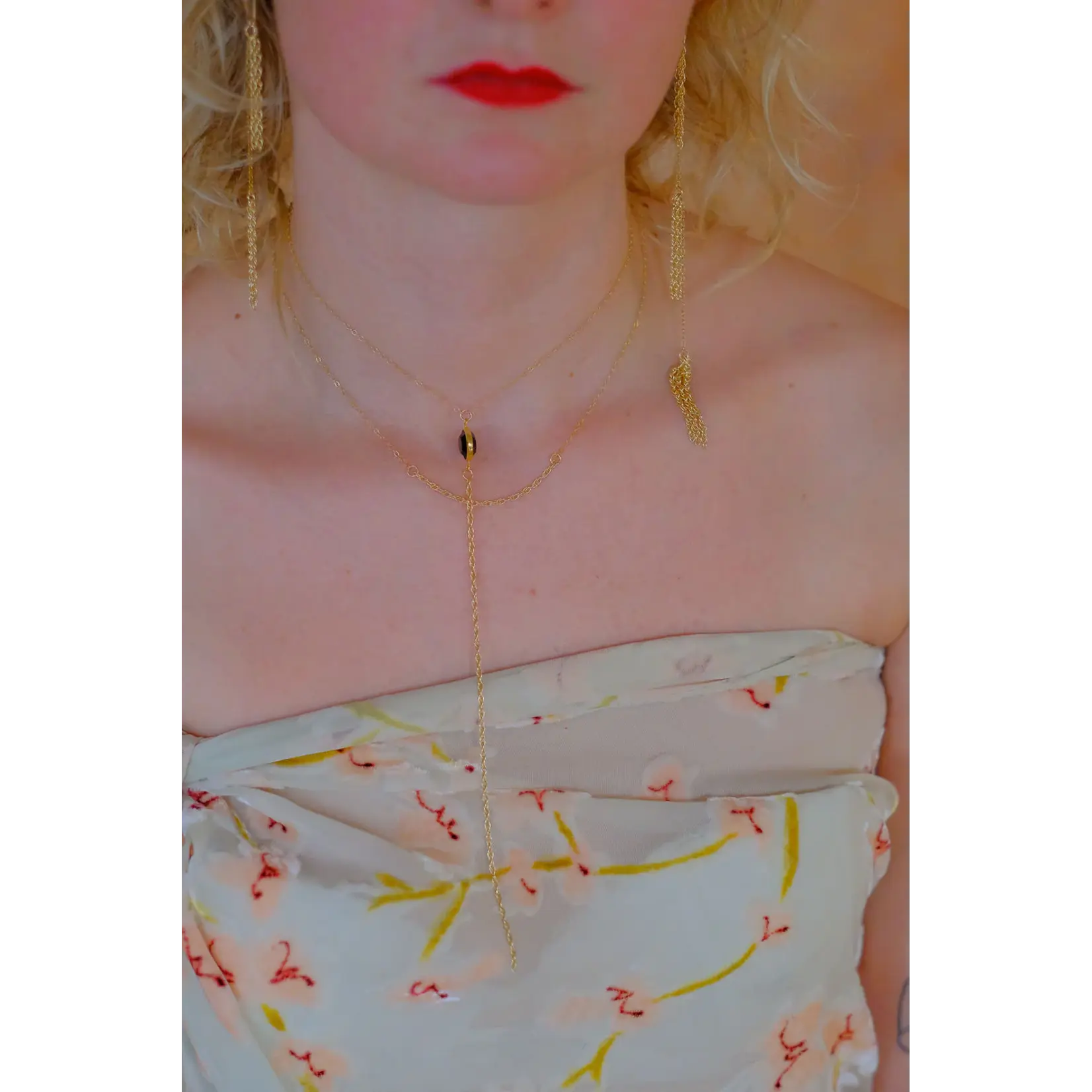 Jovial Art Asymmetrical Tassel Dangles