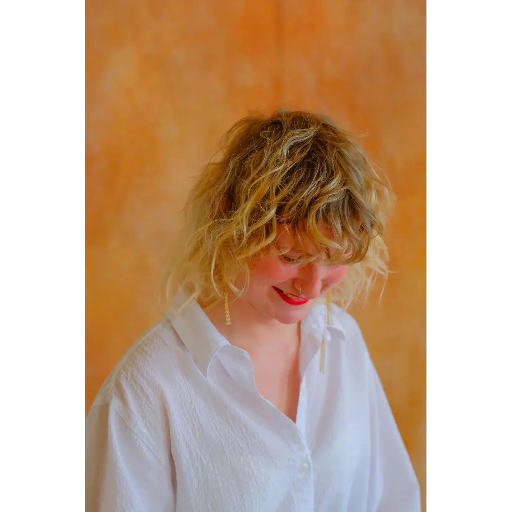 Jovial Art Asymmetrical Tassel Dangles