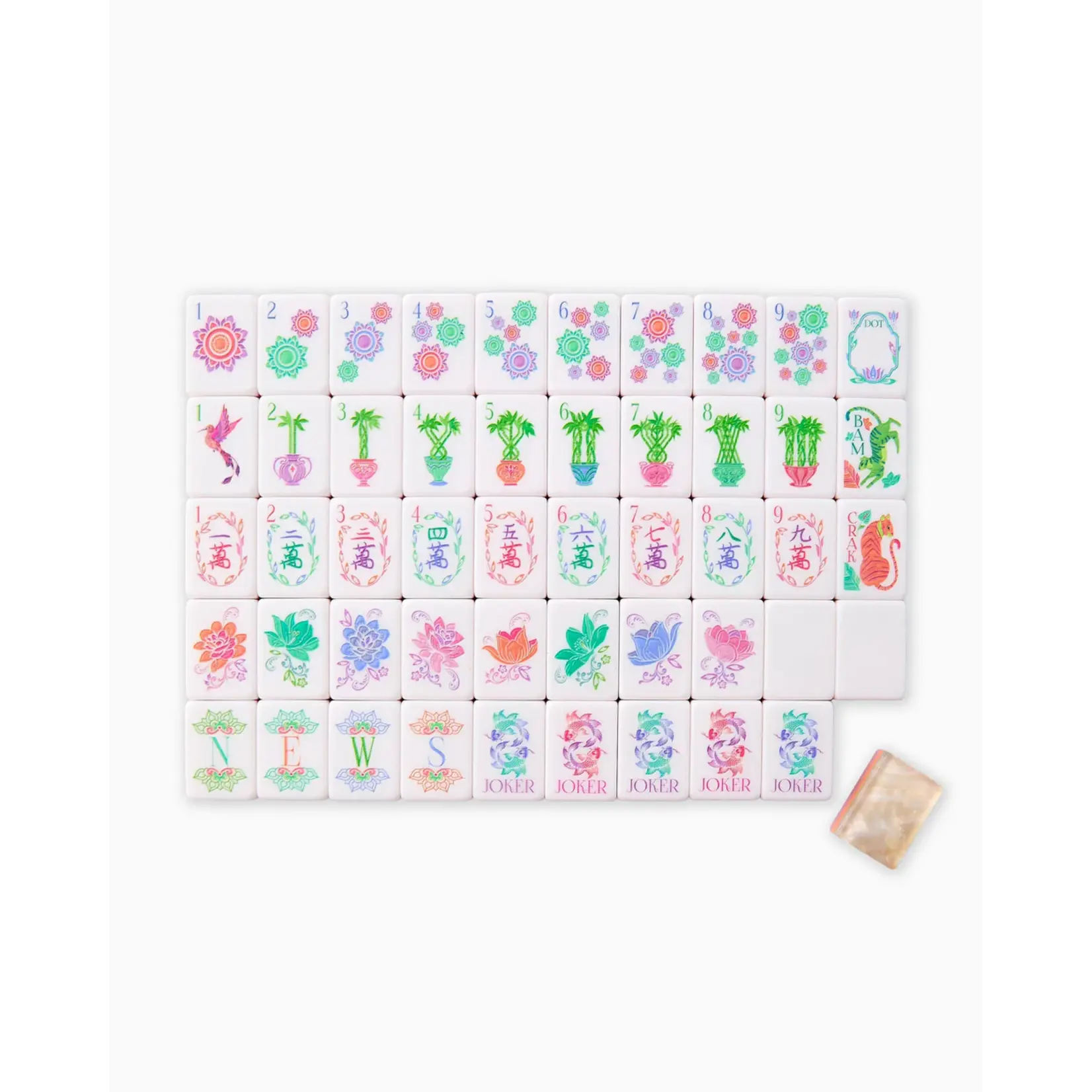 Oh My Mahjong Pearlescent Mahjong Tiles