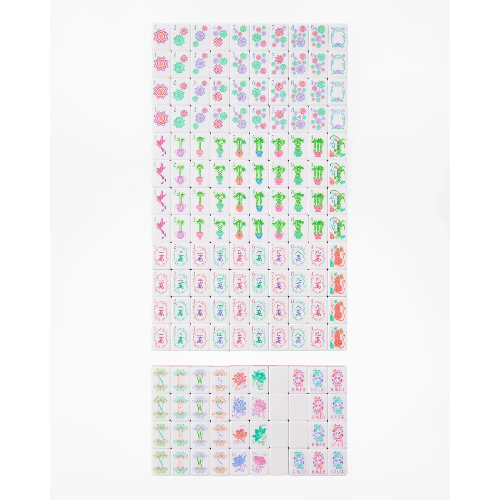 Oh My Mahjong Pearlescent Mahjong Tiles