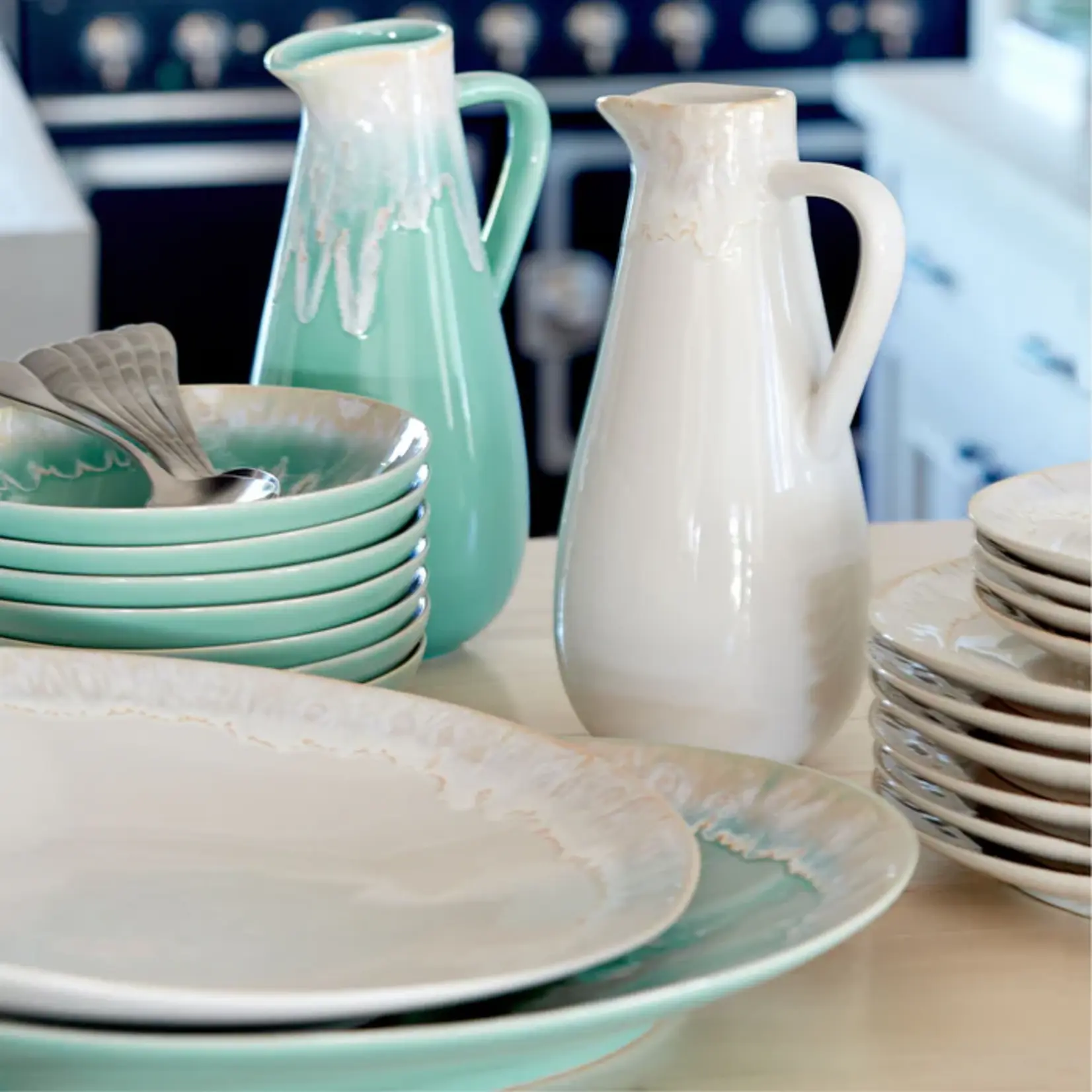 Casafina Taormina Oval Platter, White