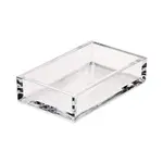 Caspari Crystal Acrylic Guest Towel Holder