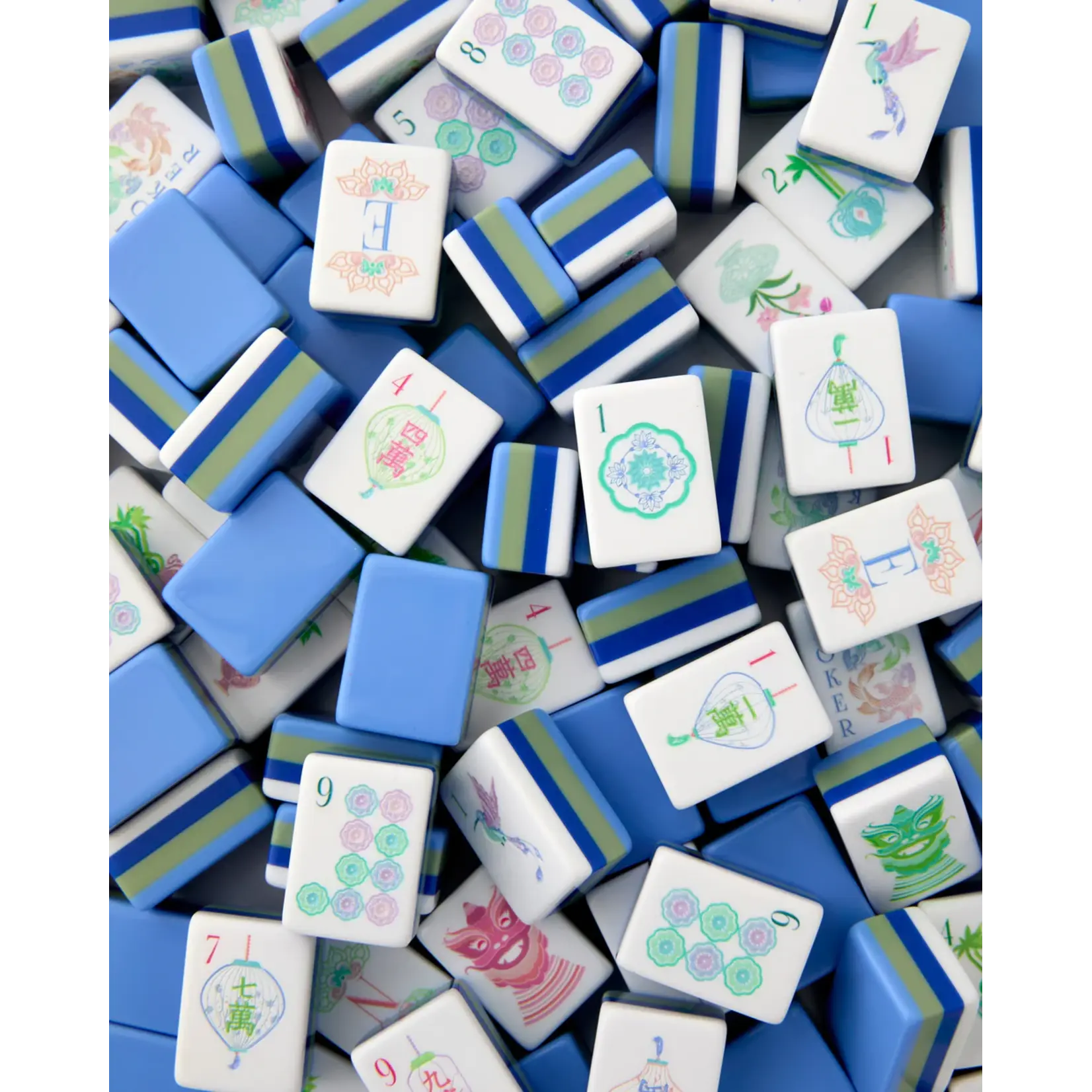 Oh My Mahjong Moonlight Mahjong Tile Set