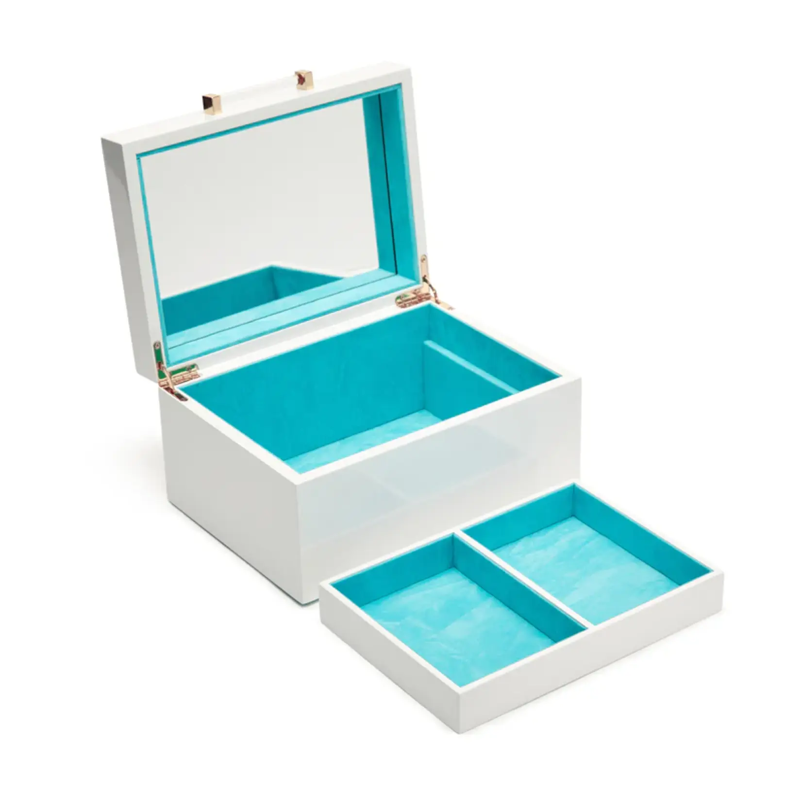 Brouk & Co. Kendall Small Jewelry Box White