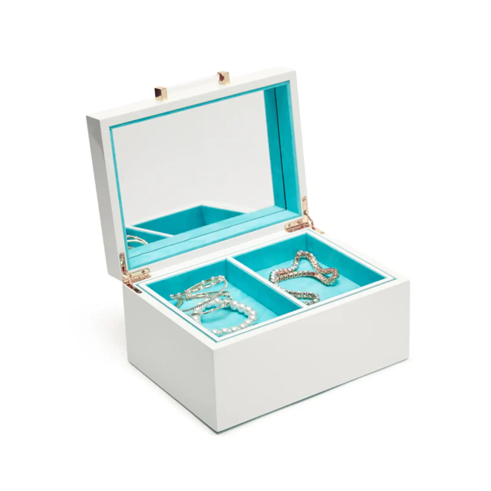 Brouk & Co. Kendall Small Jewelry Box White