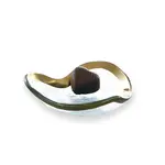 Annieglass Annieglass Heart Small Bowl Roman Antique Gold, 5"