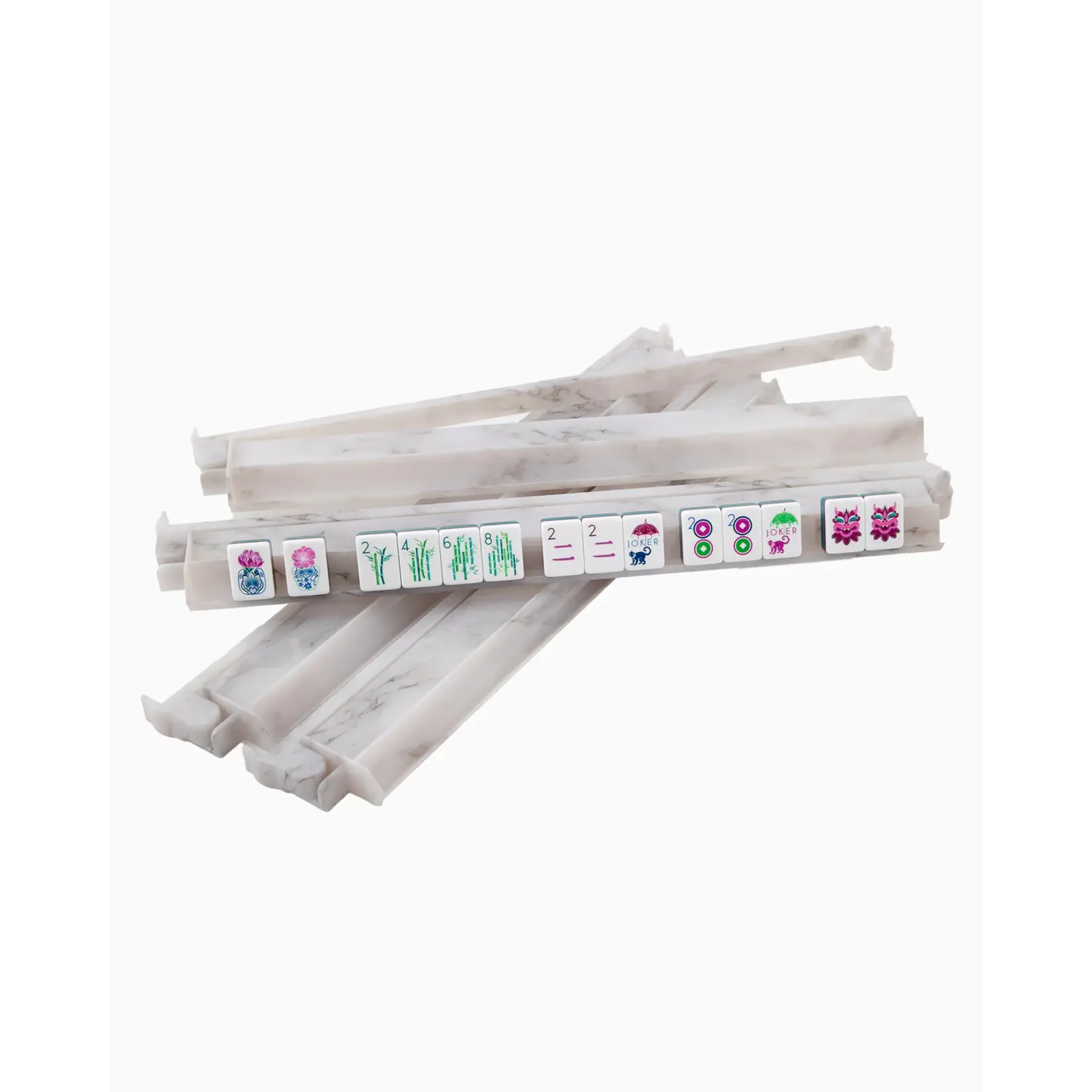 Oh My Mahjong Carrara Rack & Pusher Set