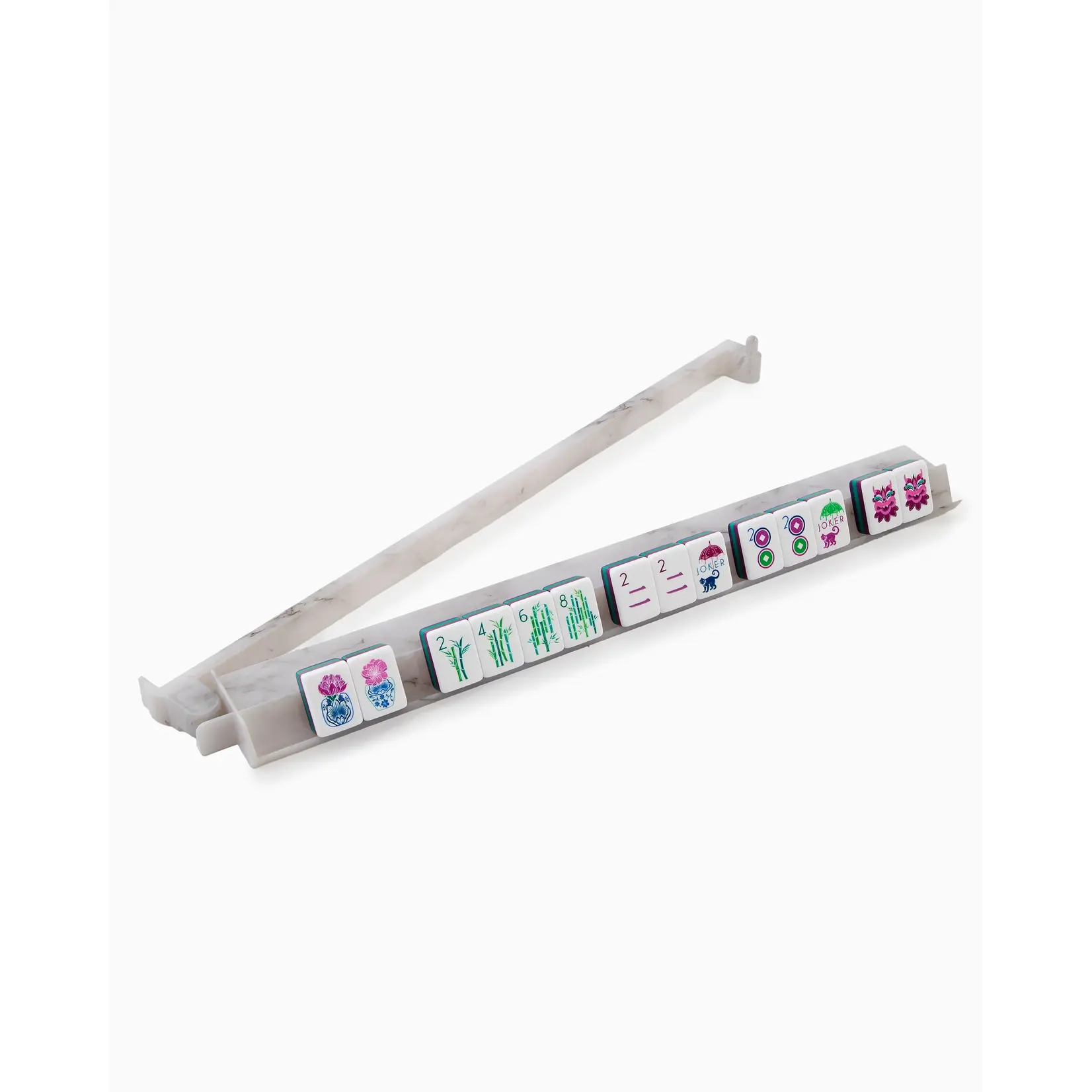 Oh My Mahjong Carrara Rack & Pusher Set