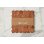 Etu Home Scalloped Square Cutting Board Medium