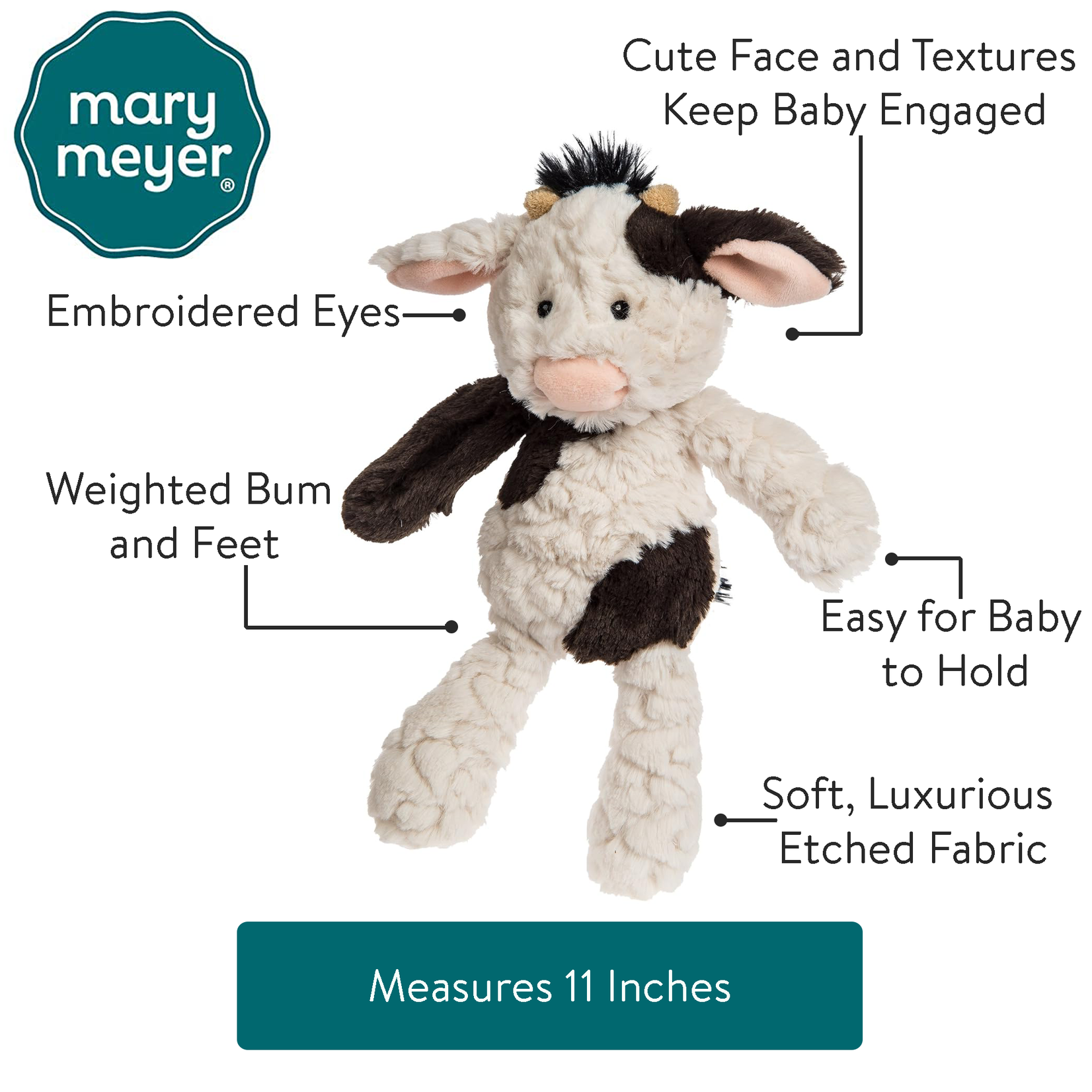 Mary Meyer Putty Nursery Cow