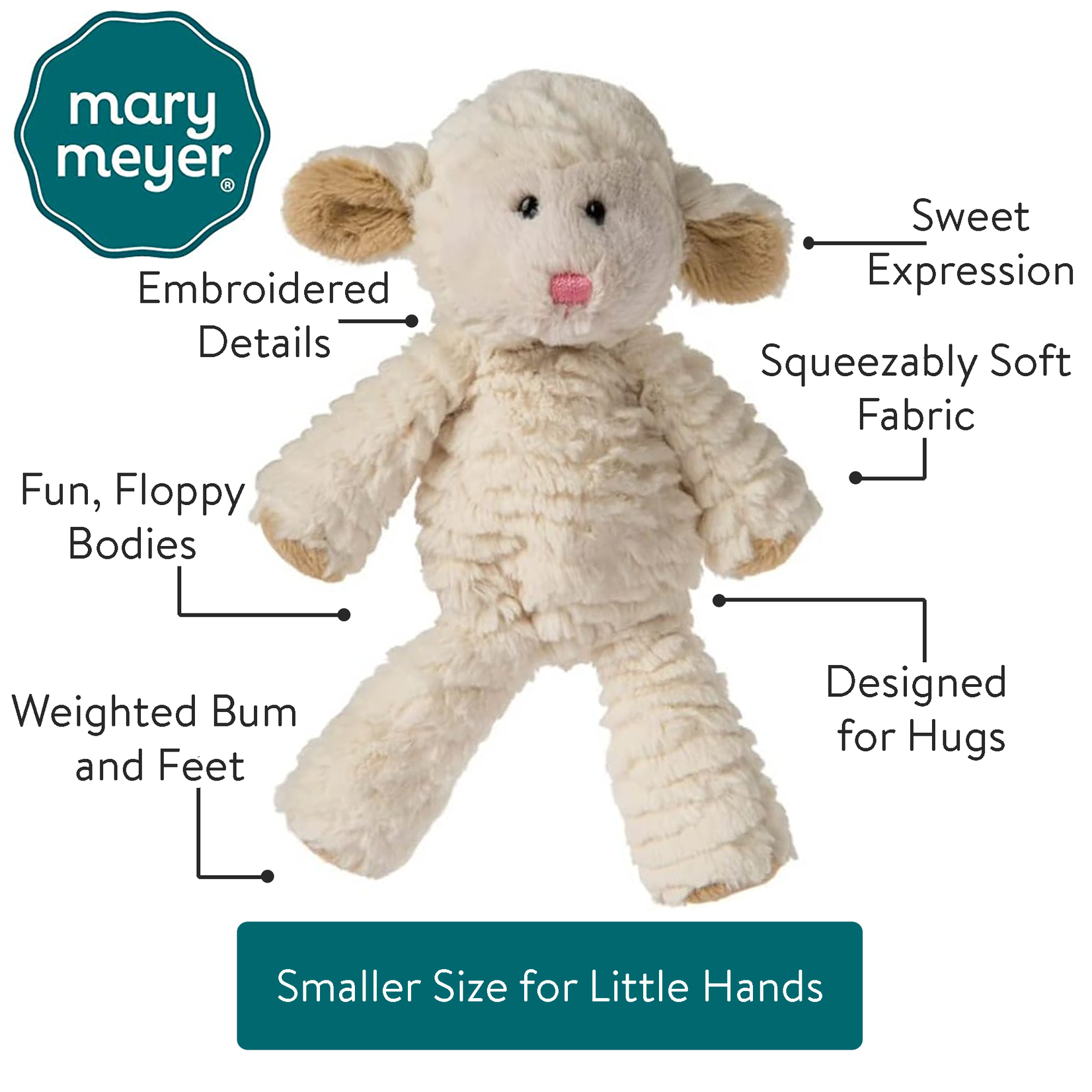 Mary Meyer Marshmallow Junior Lamb