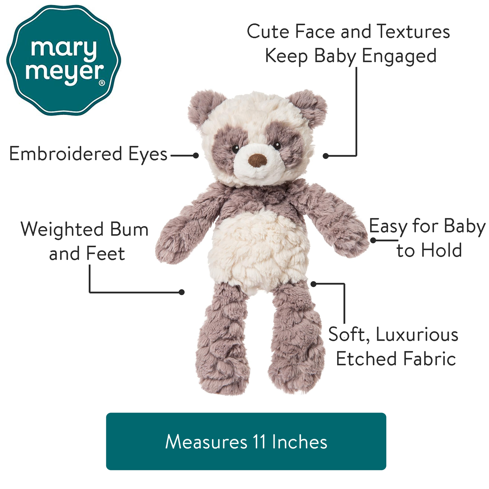 Mary Meyer Putty Nursery Panda