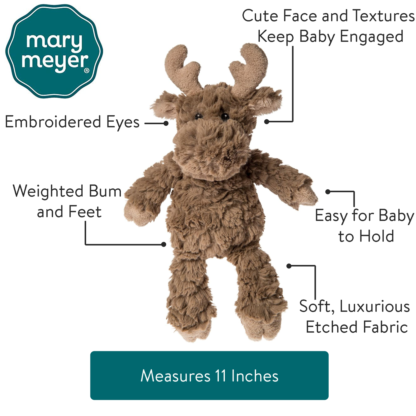 Mary Meyer Putty Nursery Moose