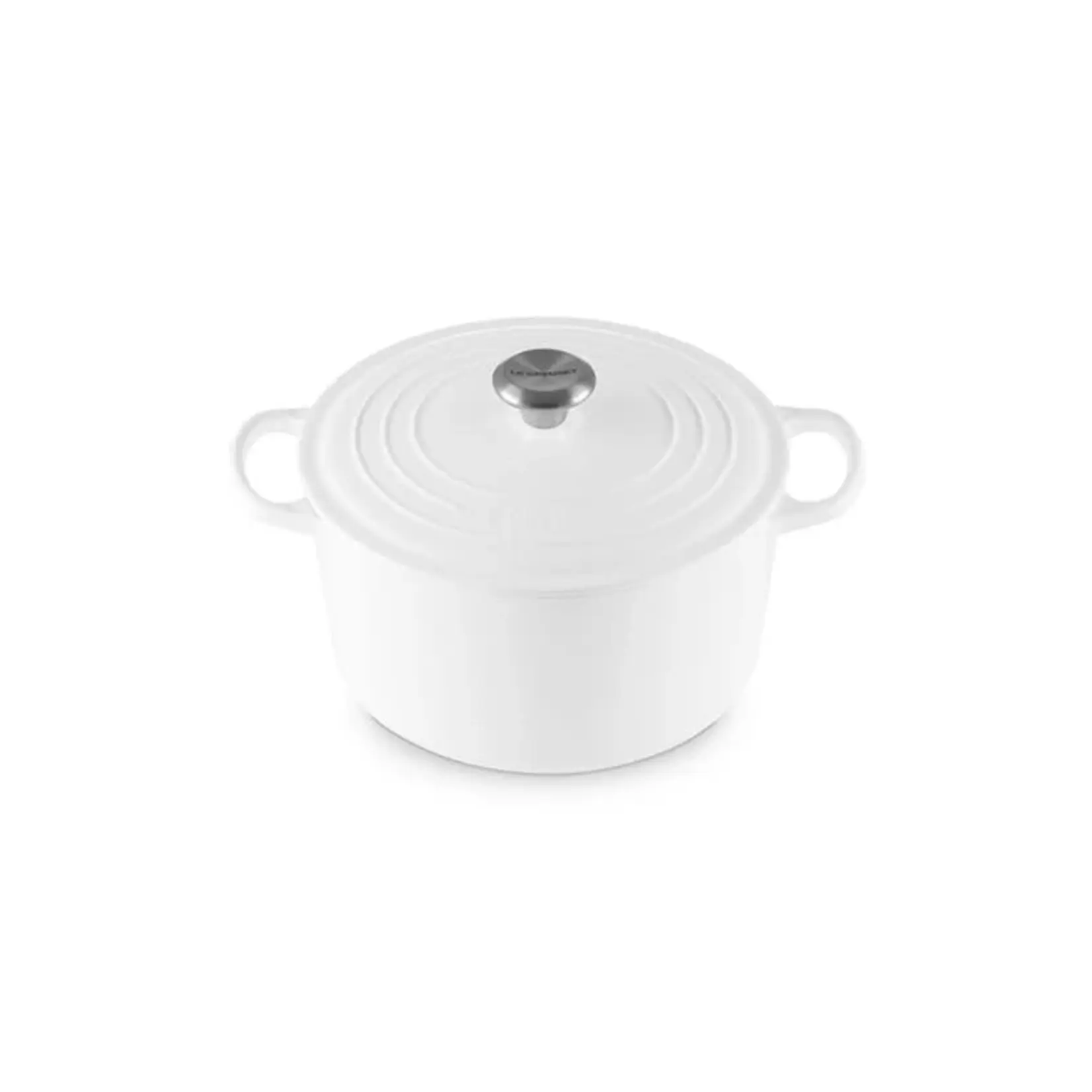Le Creuset Signature Deep Round Oven, 6.5 Qt., White