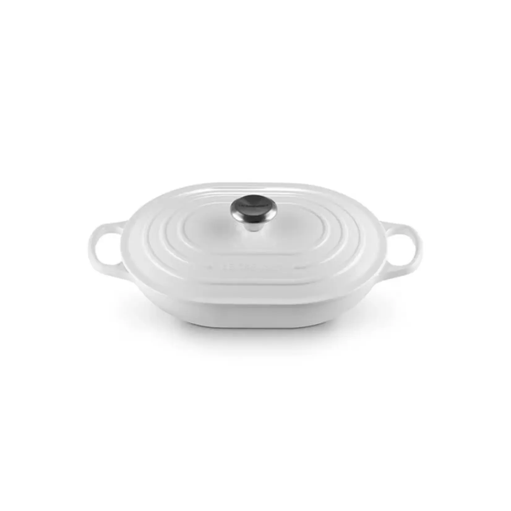 Le Creuset Signature Oval Casserole 3.75qt White
