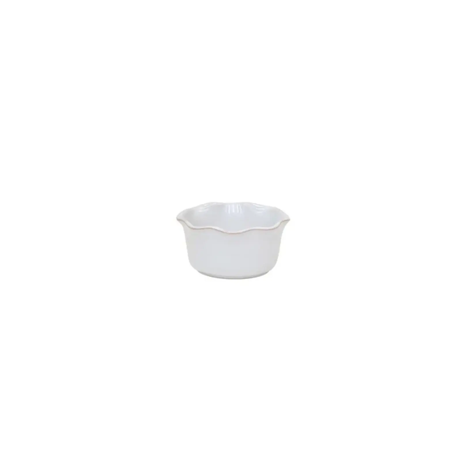 Casafina Ruffled Ramekin White